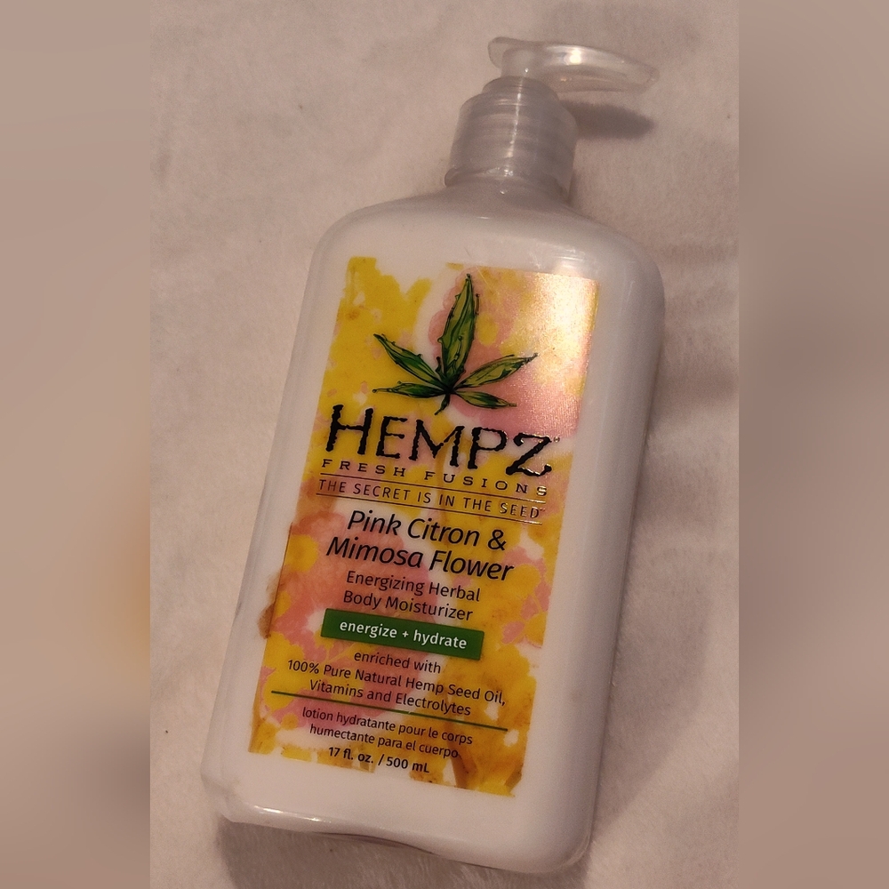 NEW! HEMPZ Punk Citron & Mimosa Flower Lotion 17oz